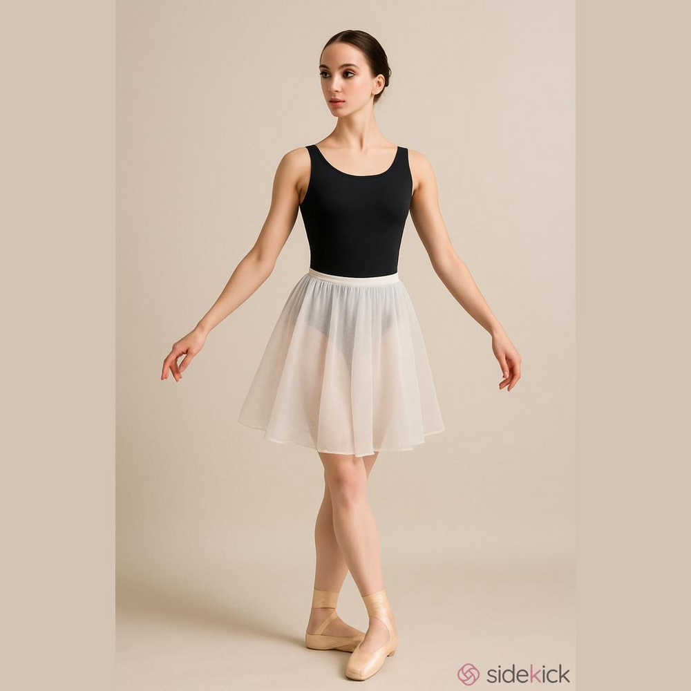 Capezio Small Black Leotard New